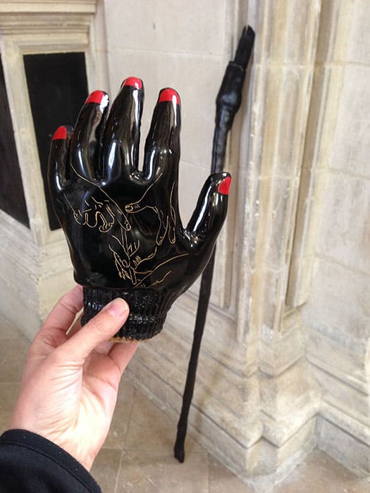 ÅBÄKE | Come with me if you want to live | 2014 | Collaboration with Kazutaka Furukomi (left hand and right hand) | Photo: Åbäke ©Åbäke