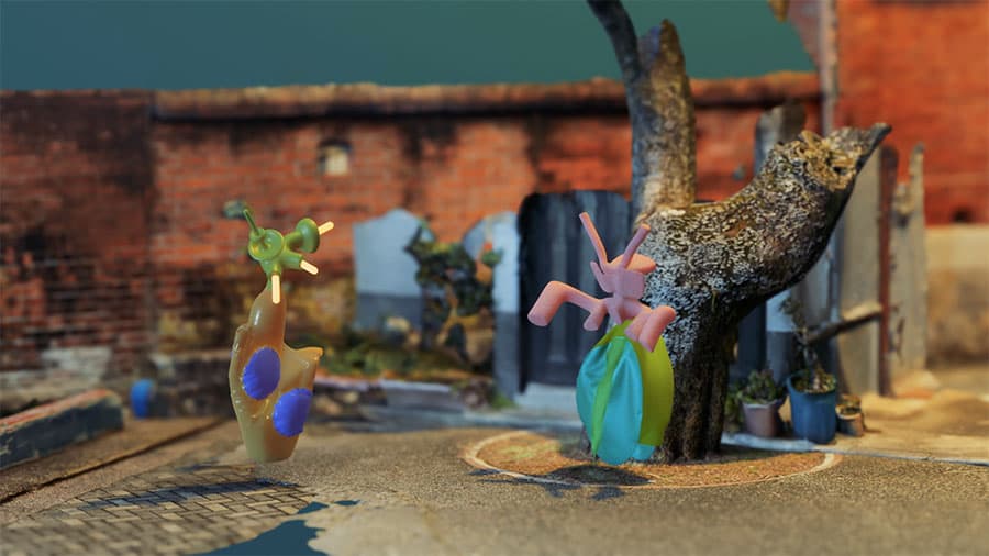 時里充《ハンドメイドムーブメント season1 大体の事柄は布に覆われてしまっている》2022年（参考図版）