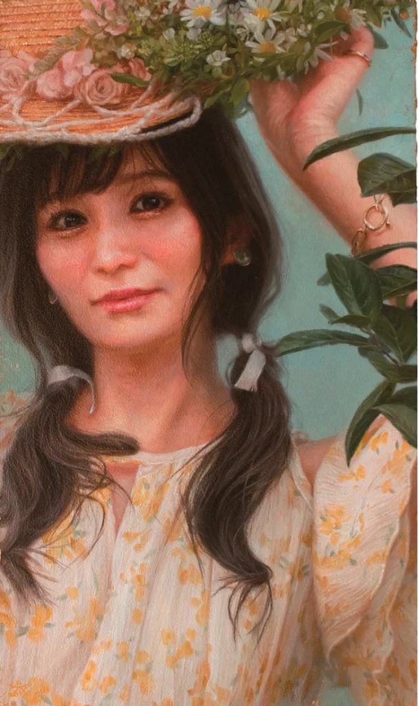 小野彩華
「花たどり」（M6号）