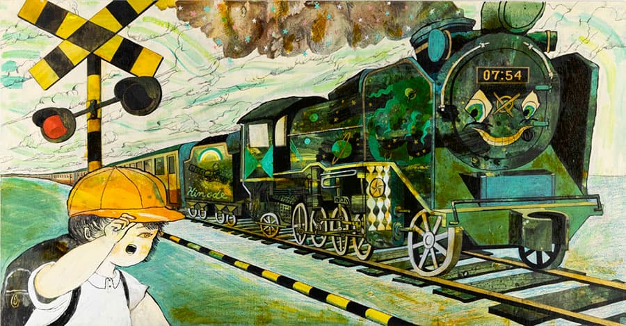 ザ・キャビンカンパニー《がっこうにまにあわない》2022年　©ザ・キャビンカンパニー