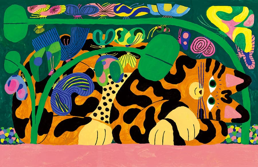 アデル・ヴェランダン（フランス）《モジョ、かくれ場所をさがす》