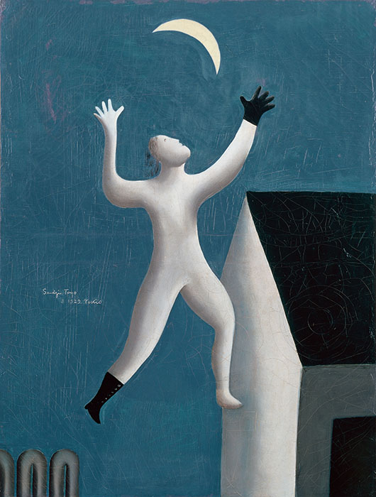 東郷青児《超現実派の散歩》1929 年 SOMPO 美術館蔵 ©Sompo Museum of Art,25004