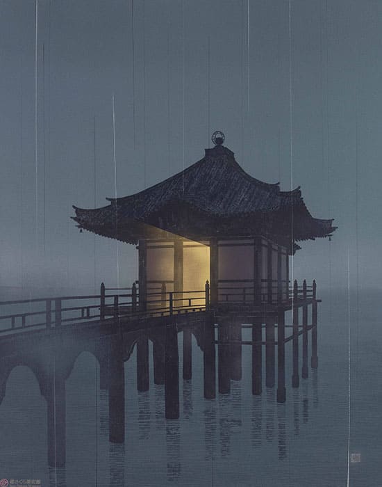 村居正之《驟雨》2019年