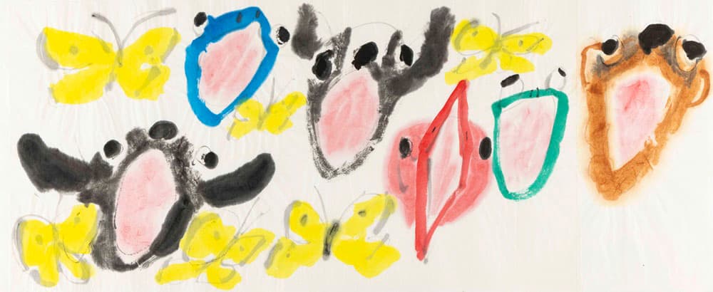 きくちちき《ともだちのいろ》2021年　©きくちちき