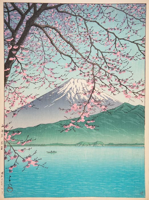 川瀬巴水《西伊豆木負》 1937(昭和12)年6月 版元・渡邊木版美術画舗蔵