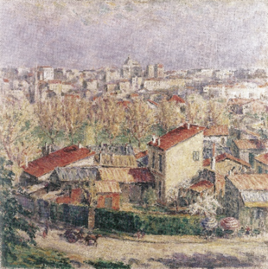 フランス風景　武藤辰平
1930-34(昭和5-9)佐賀県立美術館