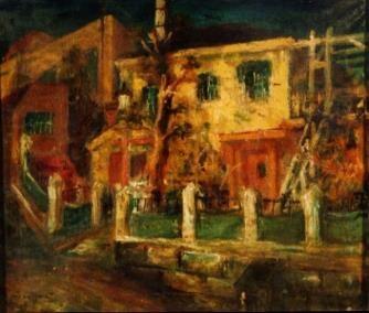 伊達跡風景　古沢岩美
1931(昭和6)佐賀県立美術館