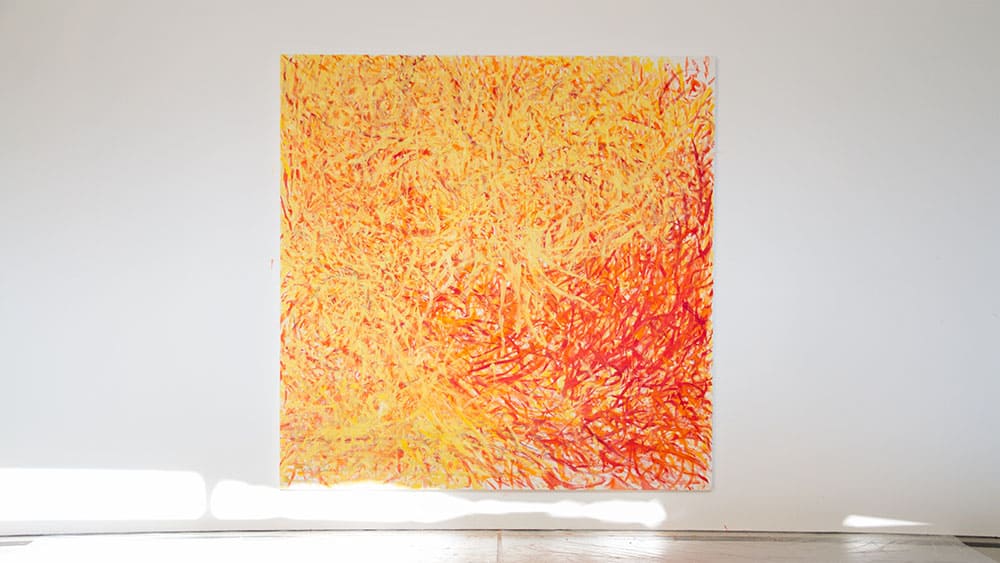 石田尚志《弧上の光》 2019年　©Ishida Takashi