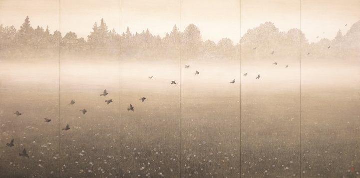 手塚雄二《霞野》