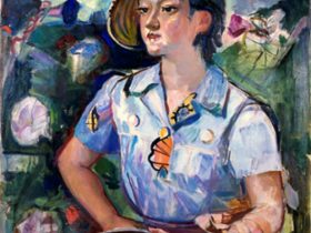 朝　有馬さとえ 1957(昭和32)佐賀県立美術館