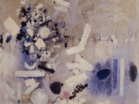 猪熊弦一郎《Hiyaku》1956-57年　©公益財団法人ミモカ美術振興財団