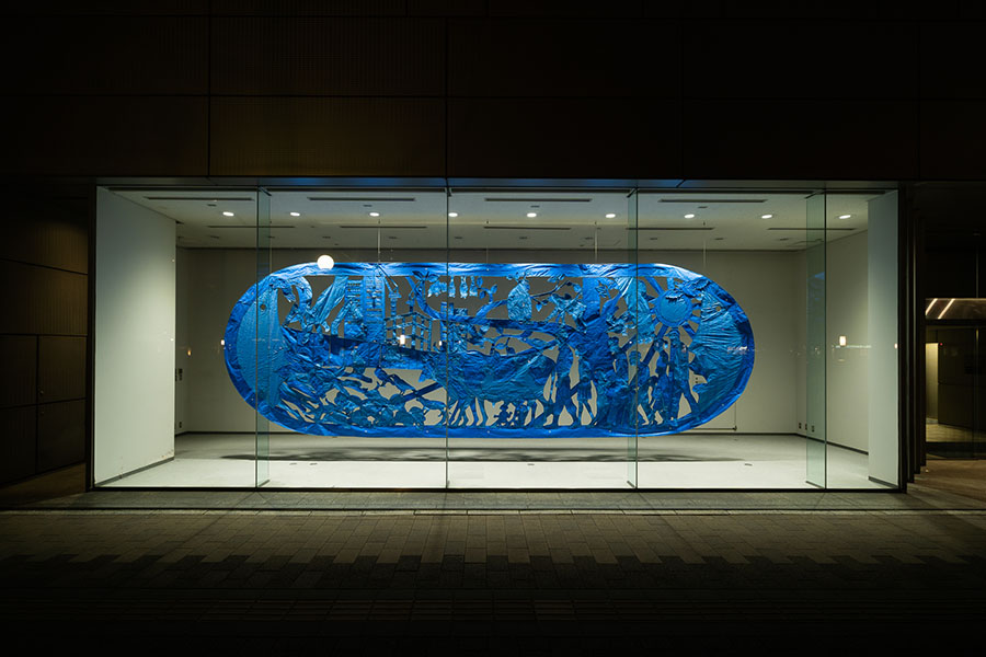 久保寛子《ヒト新世の群像》 2022　Photo: 浅野堅一