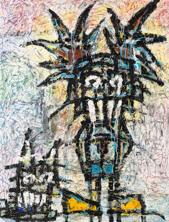 《少年時代》2025、H1,455×W1,110mm(F80)、Acrylic on canvas