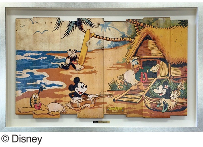 DAE-329「Fab 5 Go Hawaiian」
By Trevor Carlton
額装サイズH67×W104cm
限定数：195枚