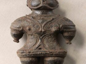 松山賢 「復元土偶、縄文絵画」玉川髙島屋