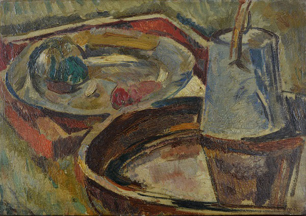 中村彝《静物》 大正2年(1913)