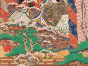 「プロジェクション又兵衛絵巻　重文 浄瑠璃物語絵巻」MOA美術館