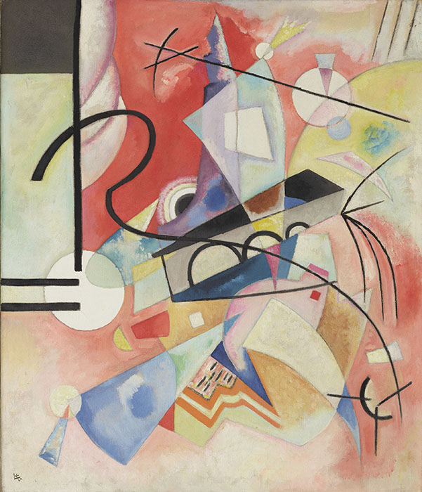 ヴァシリー・カンディンスキー《自らが輝く》1924年 石橋財団アーティゾン美術館