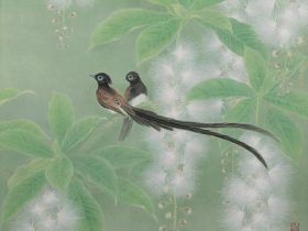 タイトル：「万世苾苾」 サイズ　：20号F