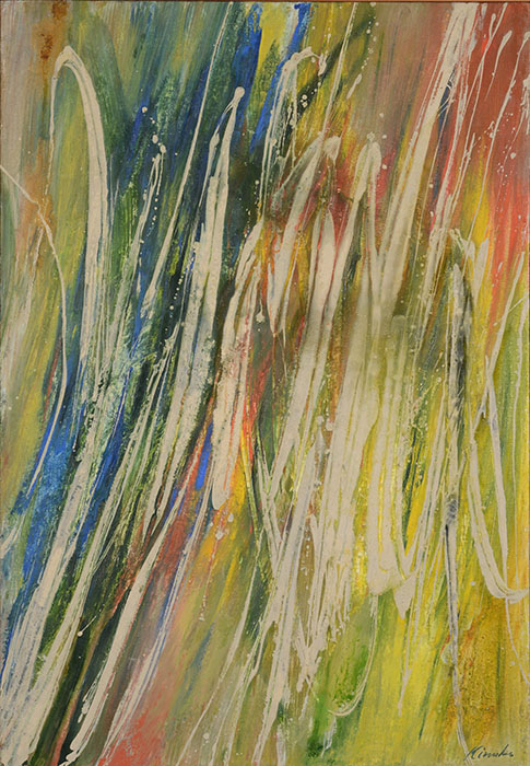 江見絹子《空間の祝祭》1963年　個人蔵