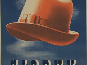 フリッツ・ビューラー《ポスター「ジオデュの帽子」》1934年　宇都宮美術館　後期展示