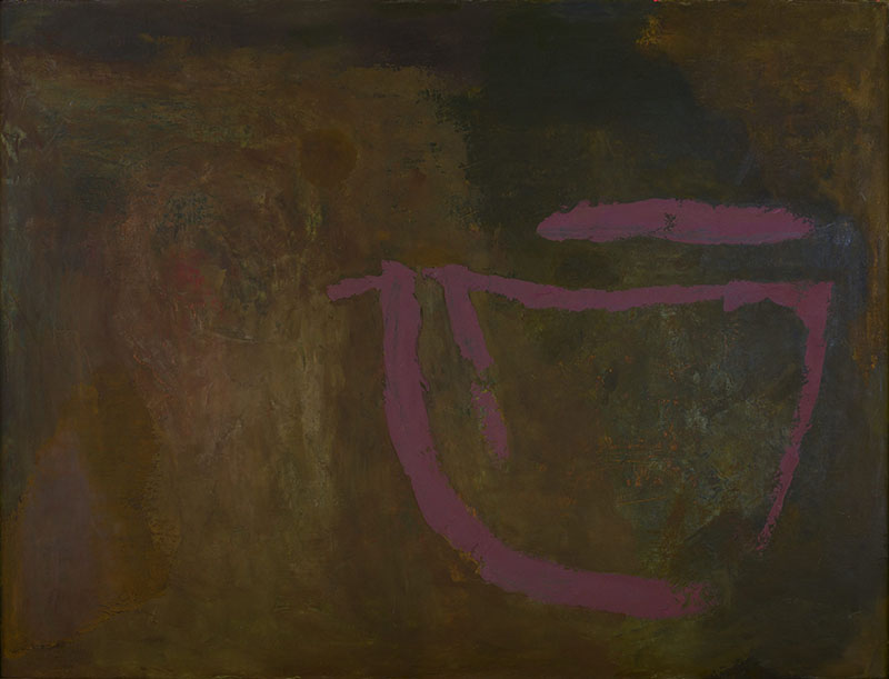 田中田鶴子《無》1961年頃　奈良県立美術館蔵