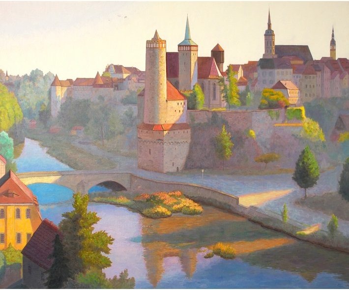 野口俊介【thumbnail《Brand New Day》】油彩、F12号