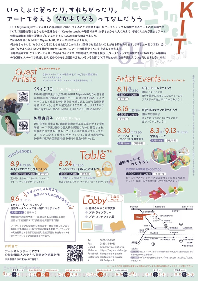 「KIT Miyauchi 01」アートギャラリーミヤウチ
