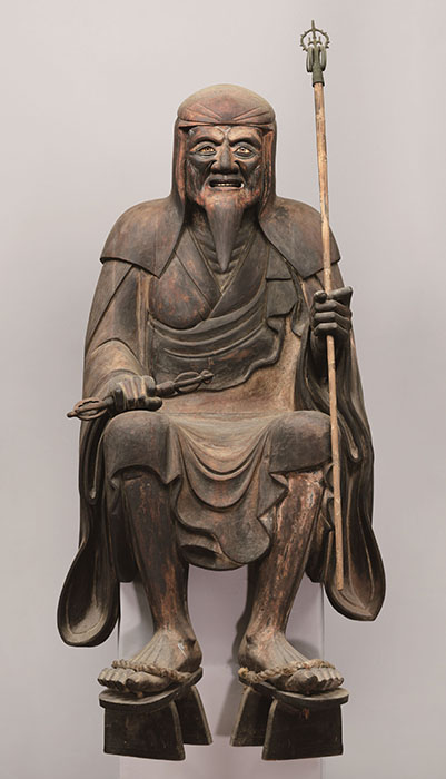 役行者倚像　室町時代（15世紀）　奈良　吉永神社