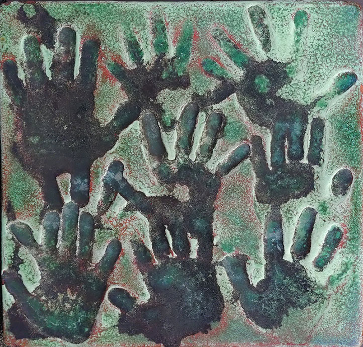 「伝統から創造へ」（部分）1977年