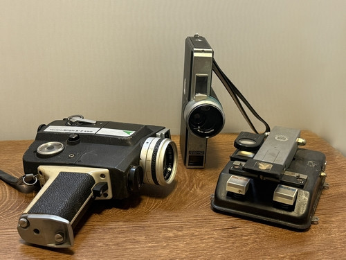 愛用の8mm機材　森田芳光事務所所蔵