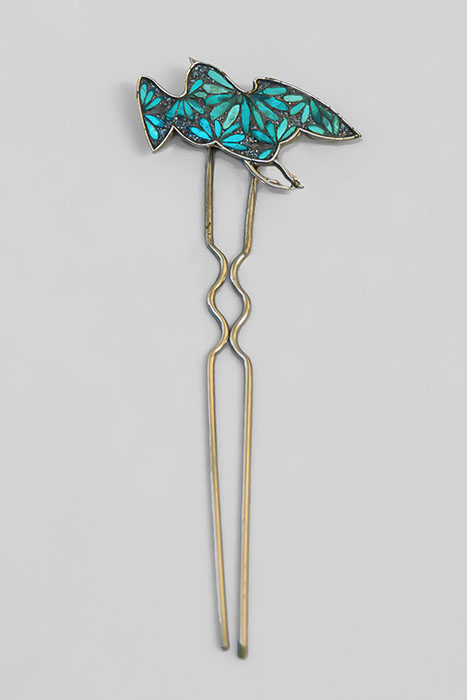 《旭ダイヤ簪 ブルーバード》 澤乃井櫛かんざしコレクション