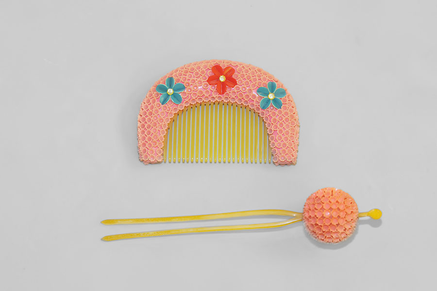 《セルロイド櫛・簪》 澤乃井櫛かんざしコレクション