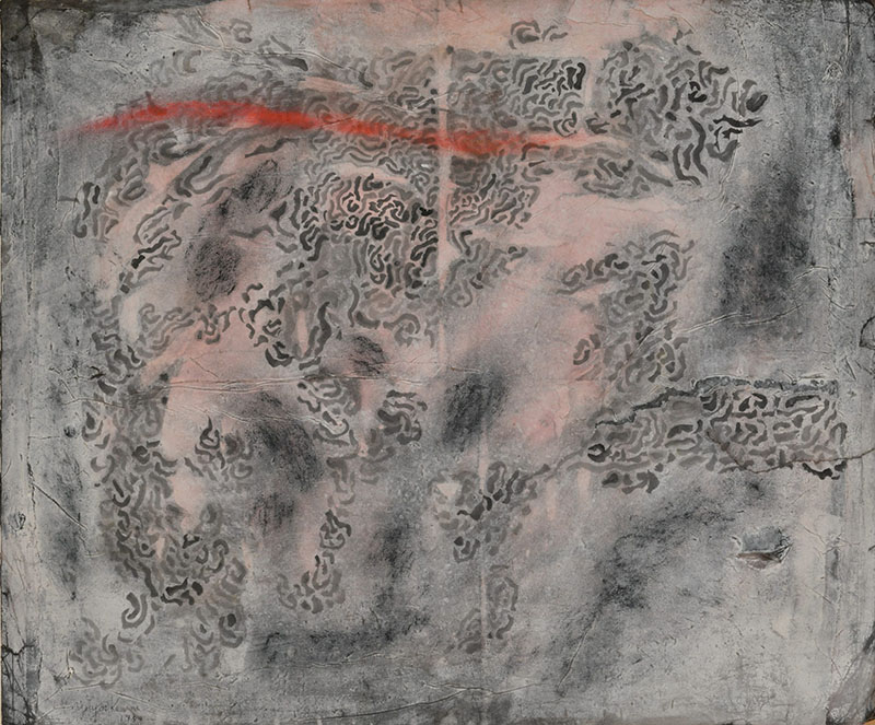 草間彌生《Pacic Ocean》1959年　作家蔵　©YAYOI KUSAMA