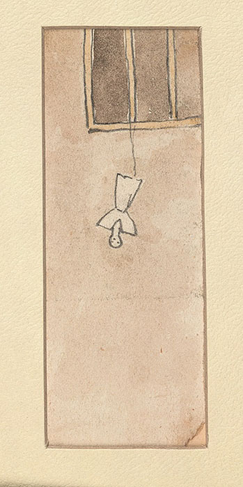 小山正太郎《テルテルボウズ》制作年不詳 新潟市美術館蔵