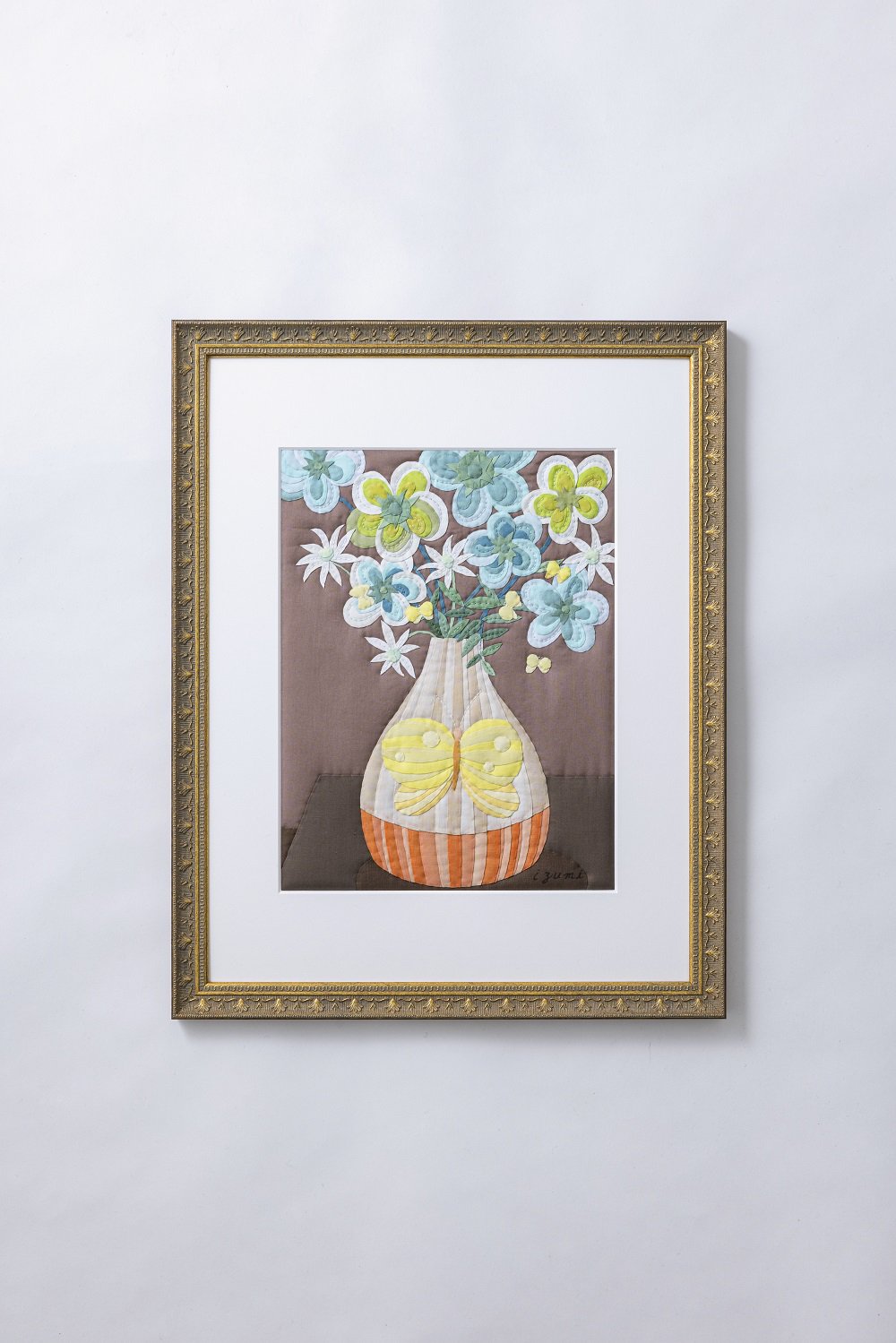 国宝 紺紙金字阿弥陀経(金峯山経塚出土)(部分)藤原道長筆 平安時代 寛弘4年(1007)
奈良 金峯山寺 ※展示替え予定