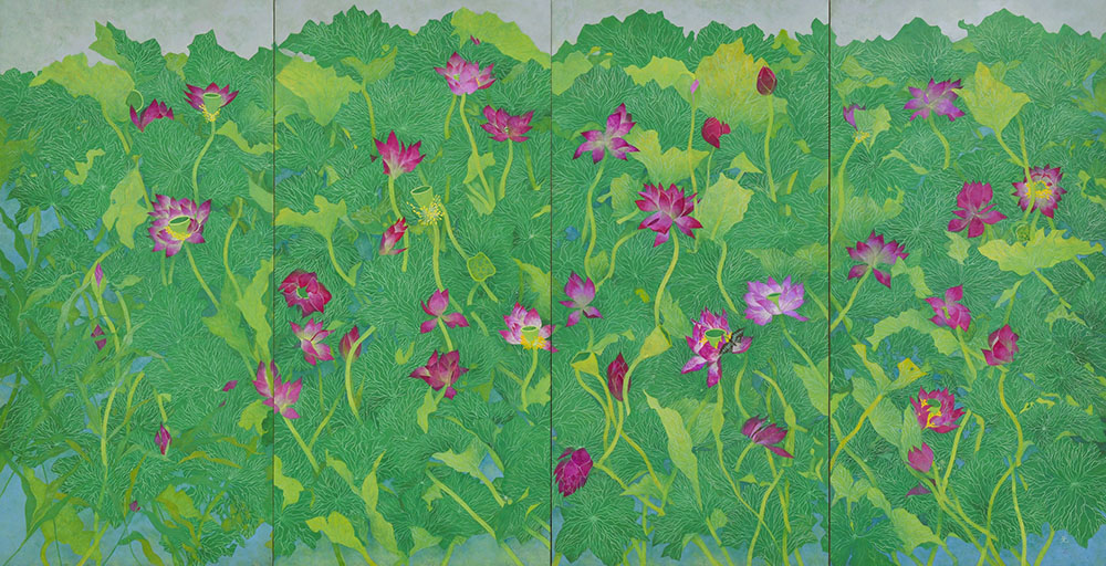 小笠原元《蓮》