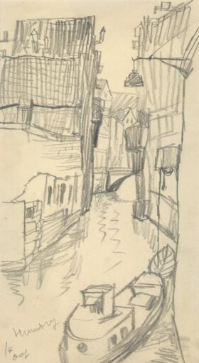 スケッチ ハンブルク　1932年