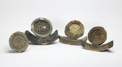 唐津市_唐津城跡出土瓦