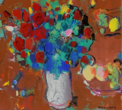 アトリエの花（Ⅰ）１５F