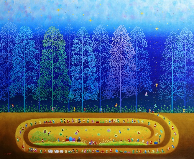 「星降る夜に」　F12