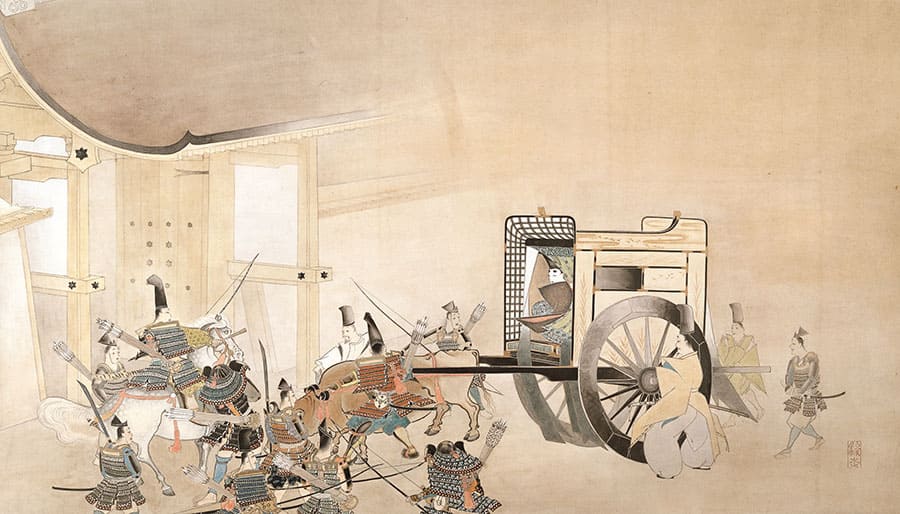 菱田春草　「平重盛」　明治27年（1894）頃　永青文庫蔵　※前期展示