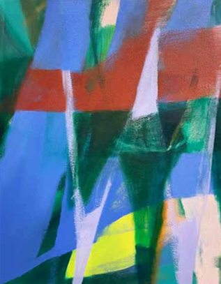 作家名：太田桃香

作品名：夜道の達人

サイズ：60.6×50cm