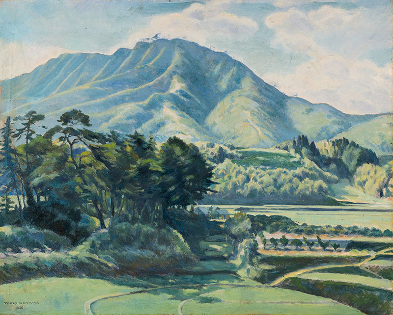上山鳥城男 《鳥屋城山》 1936(昭和11)年　油彩、キャンバス　和歌山県立近代美術館蔵