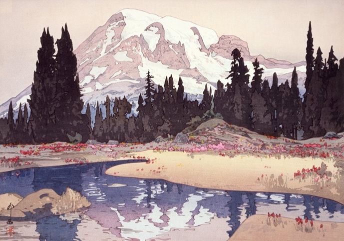 米国シリーズ レニヤ山」 大正14年(1925)