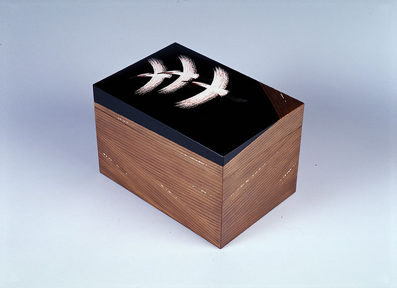 寺井直次《残照蒔絵茶箱》昭和55年 (1980)