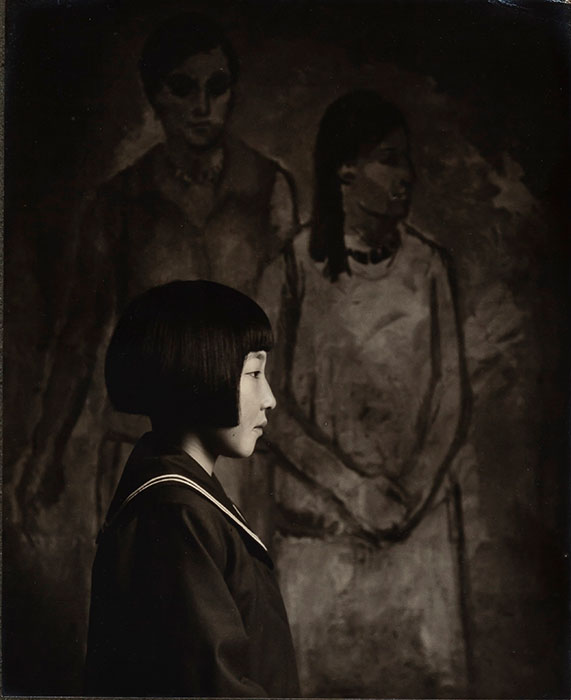 島村逢紅 《陽子の像》 1939(昭和14)年　ゼラチン・シルバー・プリント　個人蔵