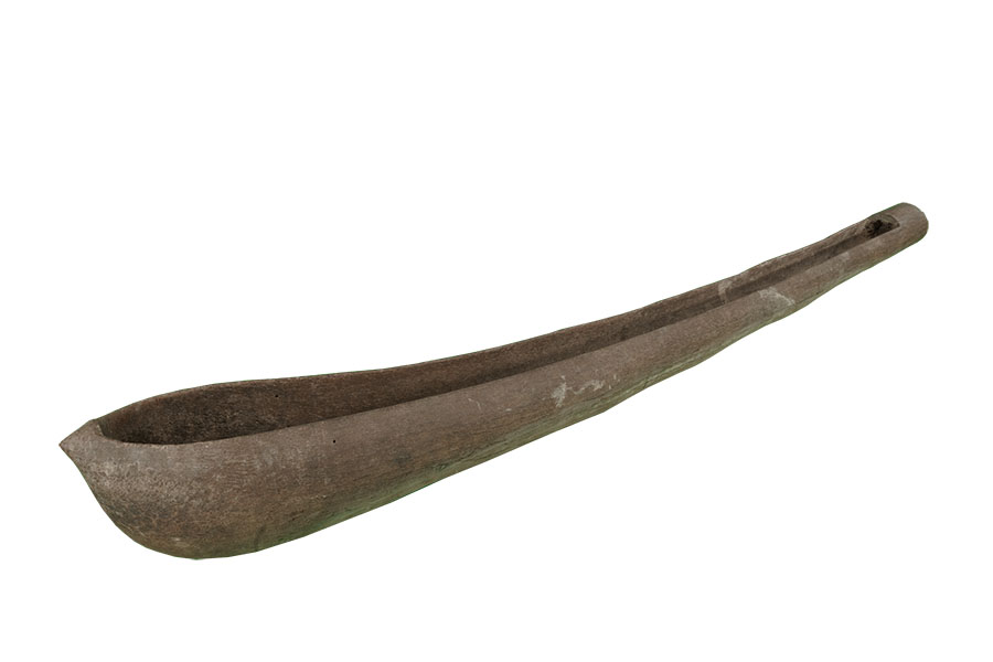 丸木舟（インド） 国立民族学博物館所蔵