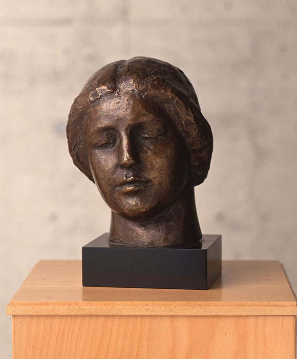 アリスティード・マイヨール《ディナの頭部》1943年 新潟市美術館蔵