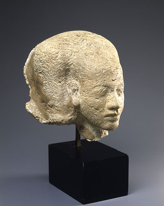 王女頭部像　新王国時代　第18王朝　アクエンアテンの治世 紀元前1352–紀元前1336年頃